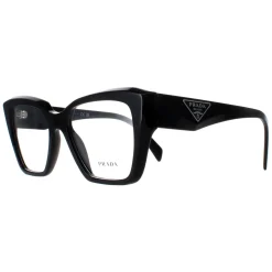 Prada Eyeglasses PR09ZV 1AB1O1 Black Women