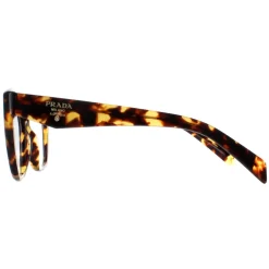 Prada Eyeglasses PR20ZV 14L1O1 Honey Tortoise Women