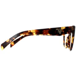 Prada Eyeglasses PR20ZV 14L1O1 Honey Tortoise Women