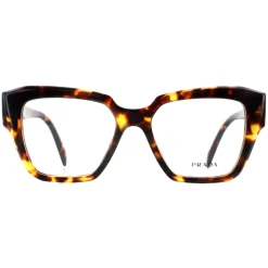 Prada Eyeglasses PR09ZV VAU1O1 Honey Tortoise Women
