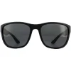Prada Sport Sunglasses Mens PS01US DG05S0 - Rectangle Black Rubber Fra