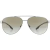Prada Sport Sunglasses PS54TS 5AV1X1 Gunmetal Green Gradient 61mm