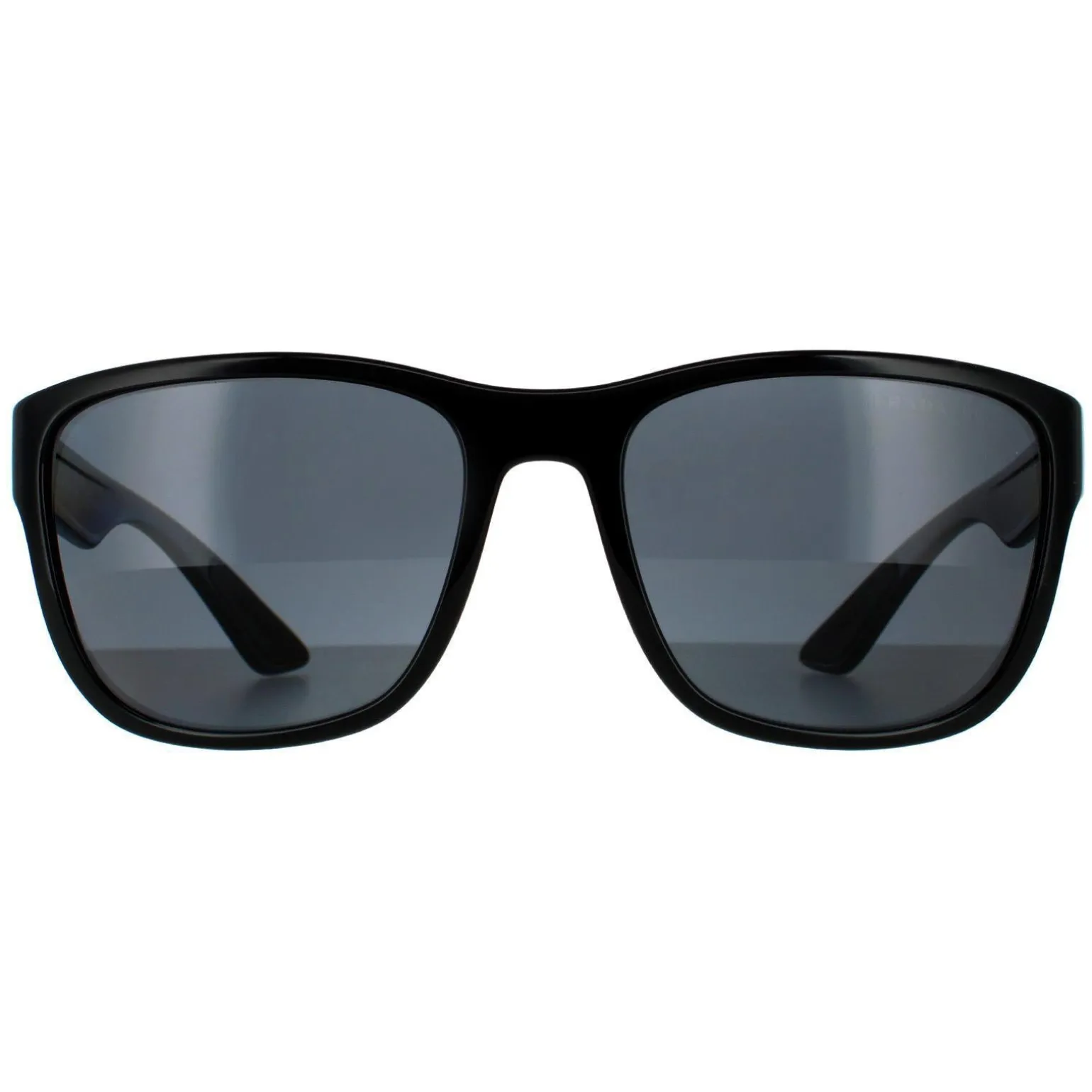 Prada Sport Sunglasses PS01US 1AB5Z1 Black Grey Polarized