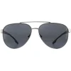 Prada Sport Sunglasses PS54TS 5AV5Z1 58mm Gunmetal Grey Polarized