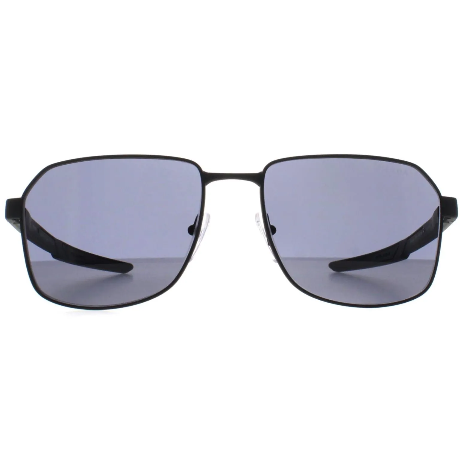 Prada Sport Sunglasses PS54WS DG009R Black Rubber Blue