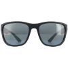 Prada Sport Sunglasses PS01US UFK5L0 Grey Rubber Dark Grey Mirror