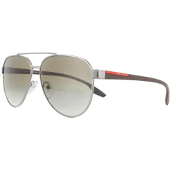 Prada Sport Sunglasses PS54TS 5AV1X1 Gunmetal Green Gradient 61mm