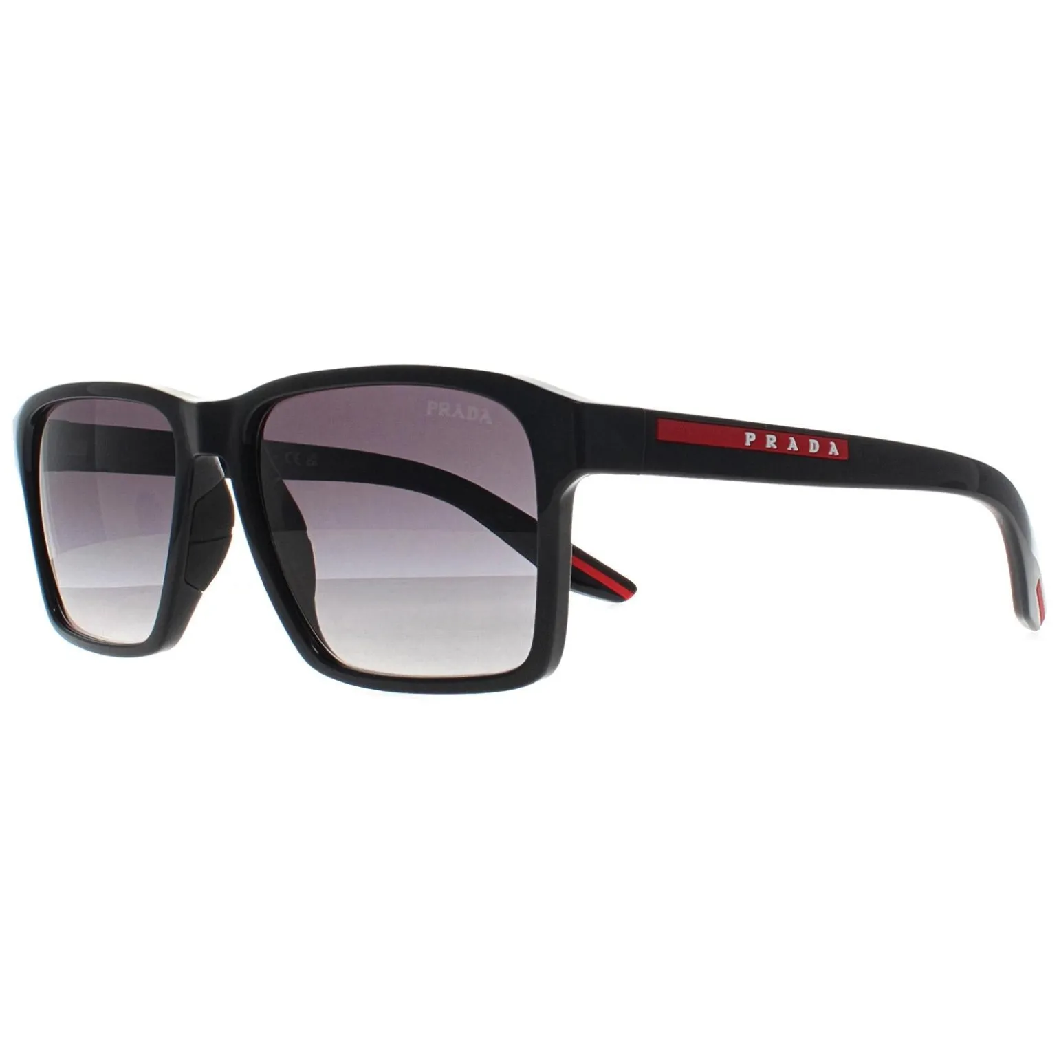 Prada Sport Sunglasses PS05YS 1AB09U Black Grey Gradient