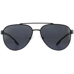 Prada Sport Sunglasses 54TS 1AB5Z1 Black Grey Polarized