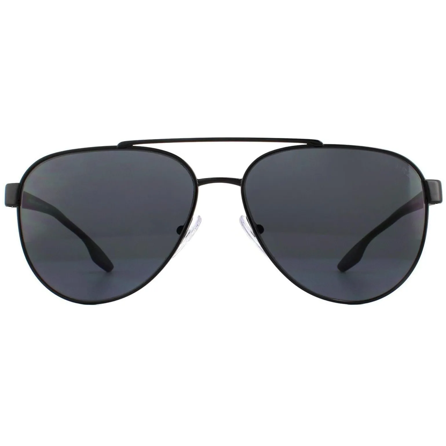 Prada Sport Sunglasses 54TS 1AB5Z1 Black Grey Polarized