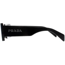 Prada Sunglasses PRA07S 1AB5S0 Black Dark Grey