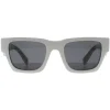 Prada Sunglasses PRA06S 17K08Z Talc Dark Grey