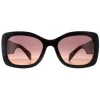 Prada Sunglasses PRA08S 12O50C Mahogany Brown Gradient