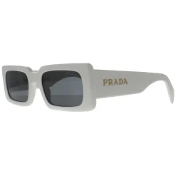 Prada Sunglasses PRA07S 1425S0 Talc Dark Grey