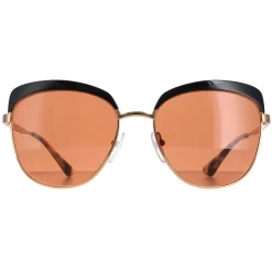 Prada Sunglasses PR51TS LAX6N0 Antique Gold Black Brown