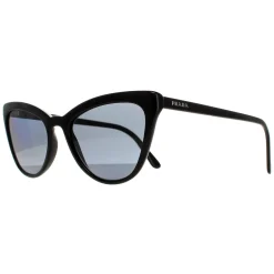 Prada Sunglasses PR01VS 1AB5Z1 Black Grey Polarized