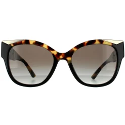 Prada Sunglasses PR02WS 01M0A7 Black Havana Grey Gradient