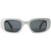 Prada Sunglasses PR17WS 1425S0 Talc Dark Grey