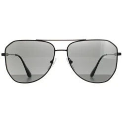 Prada Sunglasses PR63XS 1AB08G Black Grey Polarized