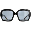Prada Sunglasses PR21XS 1AB5Z1 Black Grey Polarized