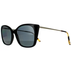 Prada Sunglasses PR12XS 1AB5Z1 Black Dark Grey Polarized