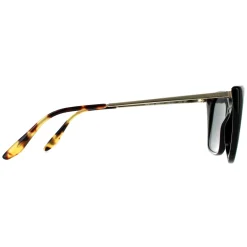 Prada Sunglasses PR12XS 1AB5Z1 Black Dark Grey Polarized