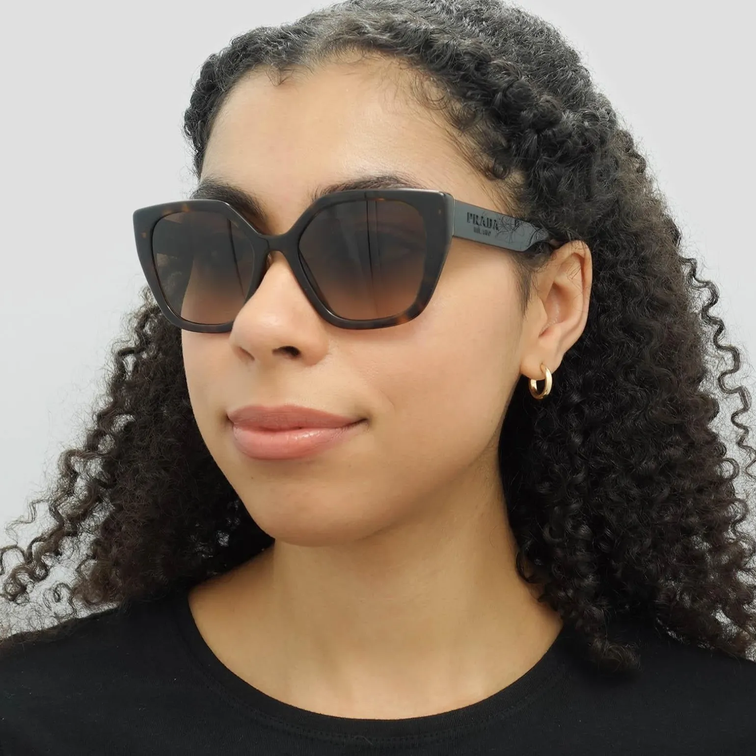 Prada Sunglasses PR24XS 2AU6S1 Havana Brown Gradient
