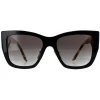 Prada Sunglasses PR21YS 1AB0A7 Black and Tortoise Grey Gradient