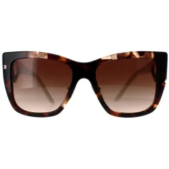 Prada Sunglasses PR21YS 07R6S1 Caramel Tortoise and White Brown Gradie