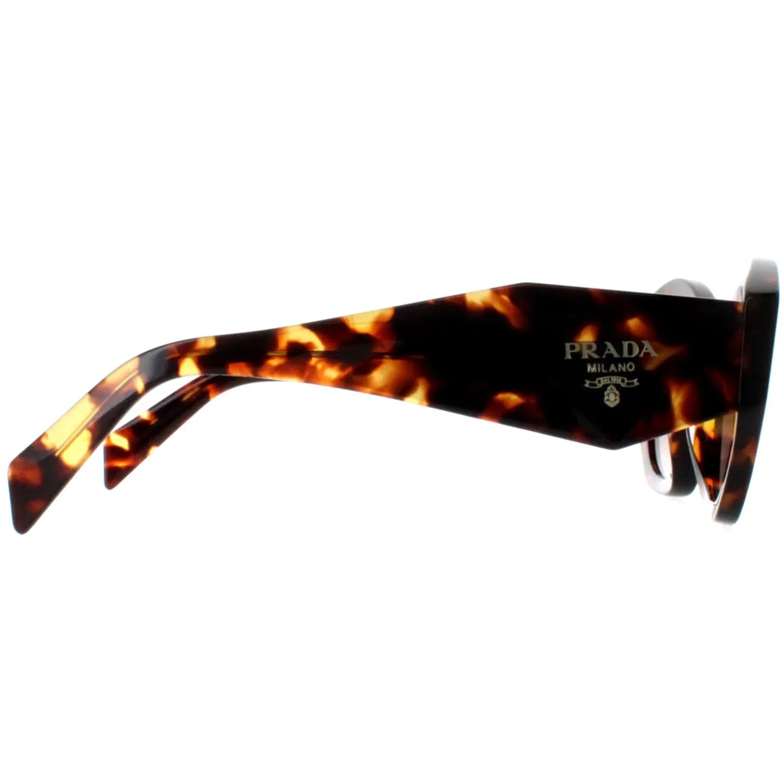Prada Sunglasses PR07YS VAU6S1 Honey Havana Brown Gradient