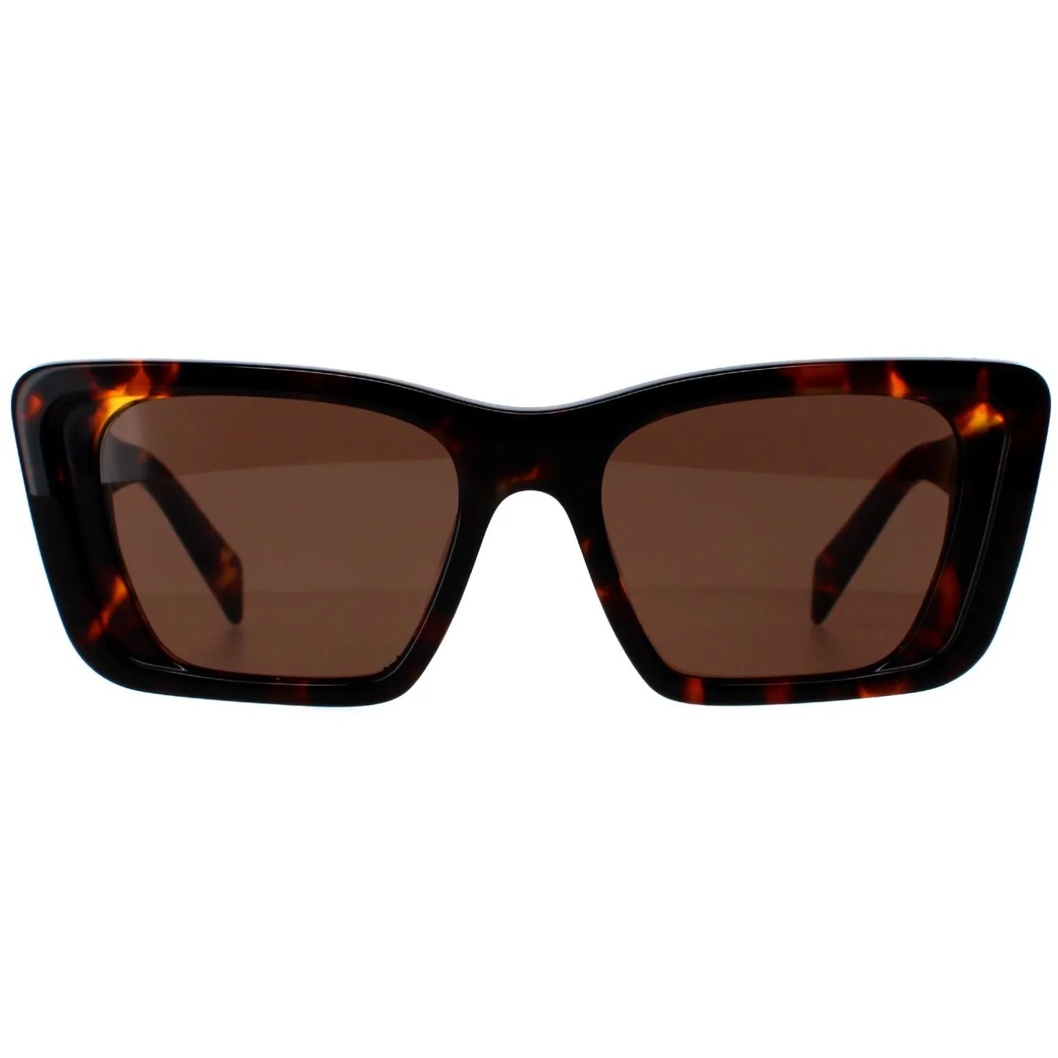 Prada Sunglasses PR08YS 01V8C1 Honey Havana Dark Brown