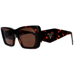 Prada Sunglasses PR08YS 01V8C1 Honey Havana Dark Brown