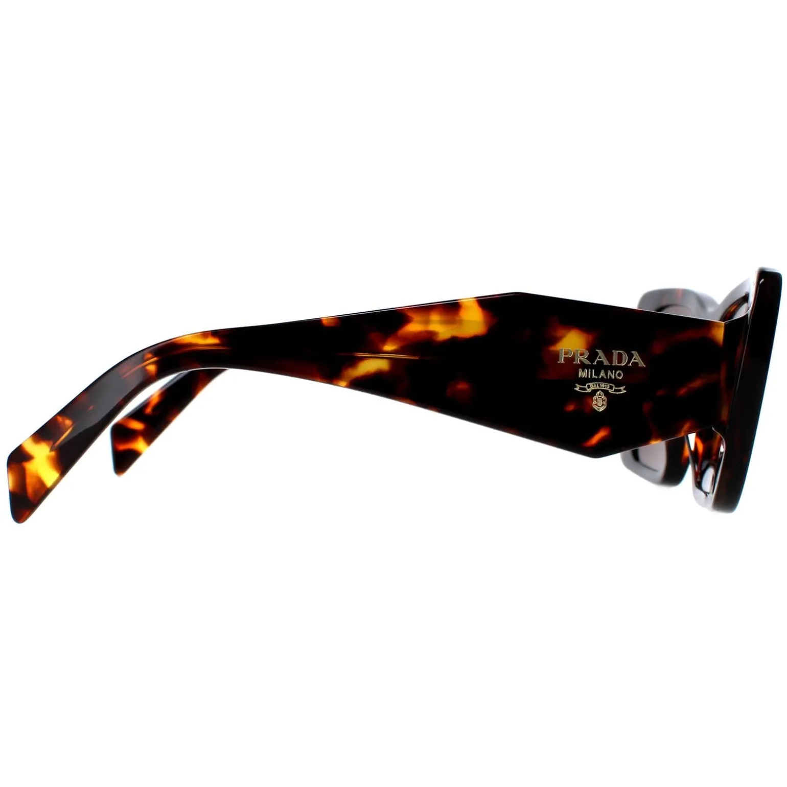 Prada Sunglasses PR08YS 01V8C1 Honey Havana Dark Brown