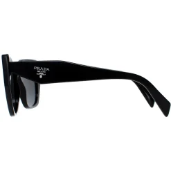 Prada Sunglasses PR19ZS 1AB5S0 Black Dark Grey