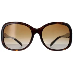 Prada Sunglasses PR04ZSF 2AU6E1 Tortoise Brown Gradient Polarized