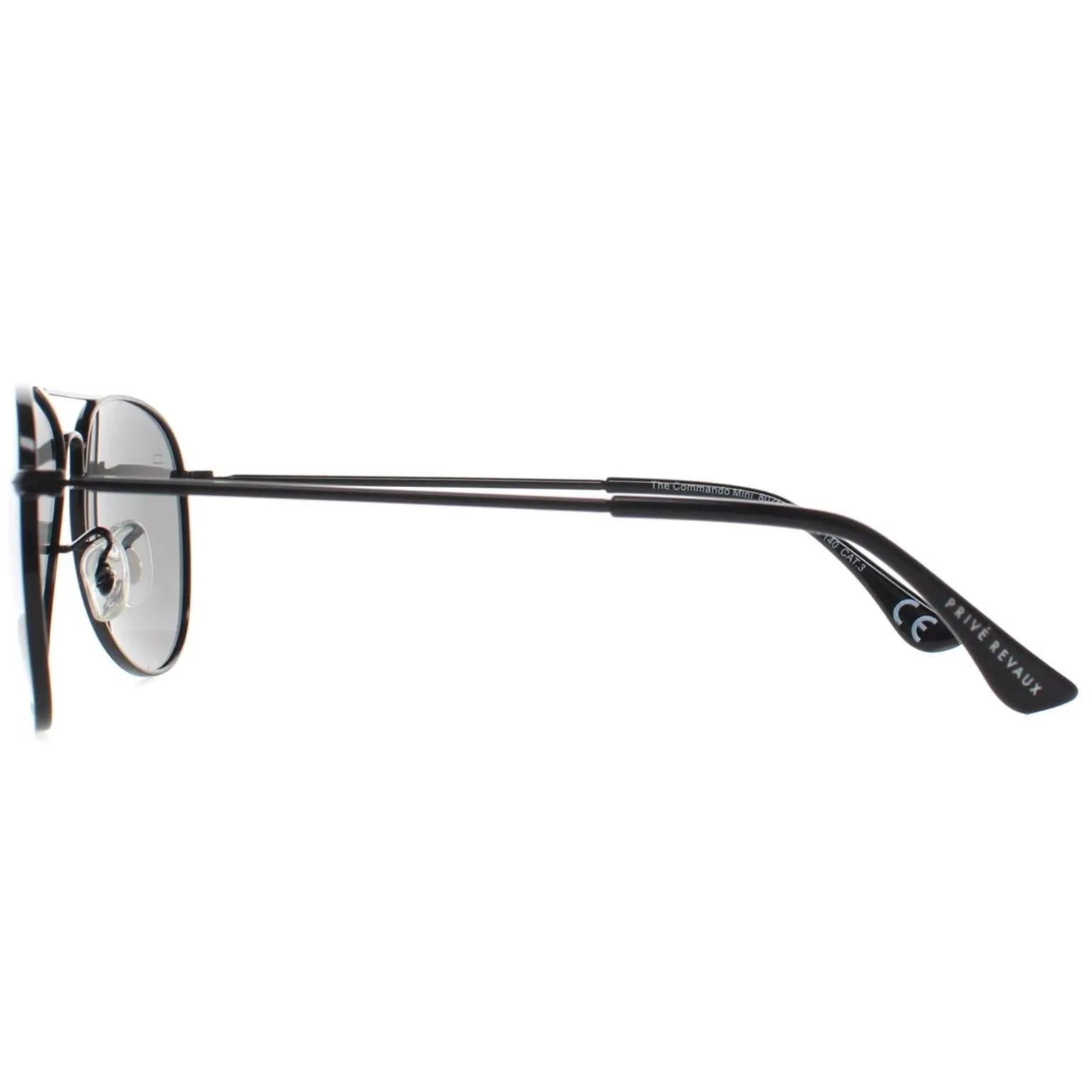 Prive Revaux Sunglasses Commando Mini 807 M9 Caviar Black Grey