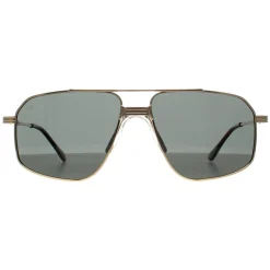 Prive Revaux Sunglasses Rico J5G UC Champagne Gold Green