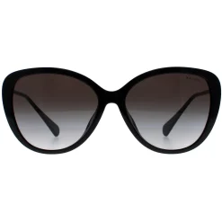 Ralph by Ralph Lauren Sunglasses RA5288U 50018G Shiny Black Grey Gradi