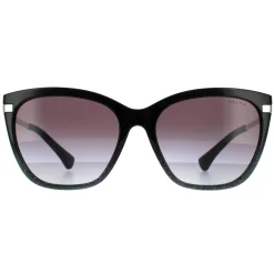 Ralph by Ralph Lauren Sunglasses RA5267 58418G Shiny Gradient Black Gl
