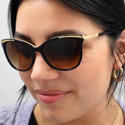 Ralph by Ralph Lauren Sunglasses 5203 109013 Black Brown Gradient