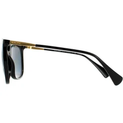 Ralph by Ralph Lauren Sunglasses RA5248 500181 Shiny Black Dark Grey P