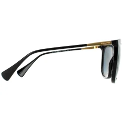 Ralph by Ralph Lauren Sunglasses RA5248 500181 Shiny Black Dark Grey P