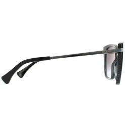 Ralph by Ralph Lauren Sunglasses RA5267 58418G Shiny Gradient Black Gl