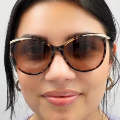 Ralph by Ralph Lauren Sunglasses 5150 109013 Dark Brown Brown Orange G