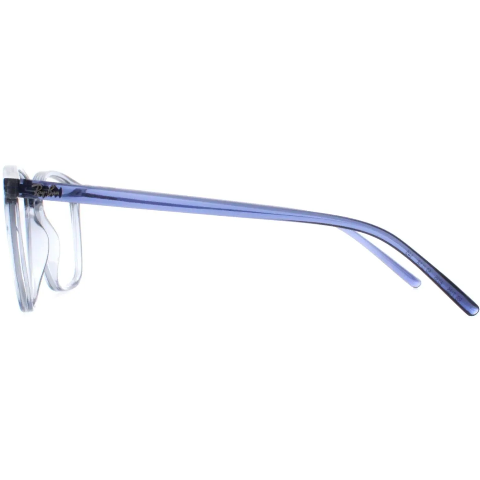 Ray-Ban Eyeglasses RX7185 8235 Transparent Dark Blue Men Women
