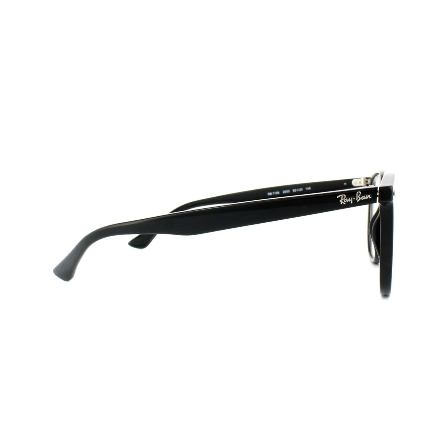 Ray-Ban Glasses Frames 7159 2000 Black Mens Womens 52mm