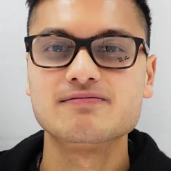 Ray-Ban Glasses Frames 7047 2000 Black Mens 54mm