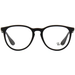 Ray-Ban Glasses Frames 7046 5364 Rubberised Black Clear