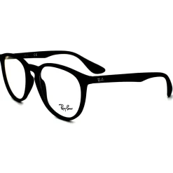 Ray-Ban Glasses Frames 7046 5364 Rubberised Black Clear