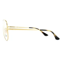 Ray-Ban Glasses Frames 6489 Aviator 2500 Gold 55mm